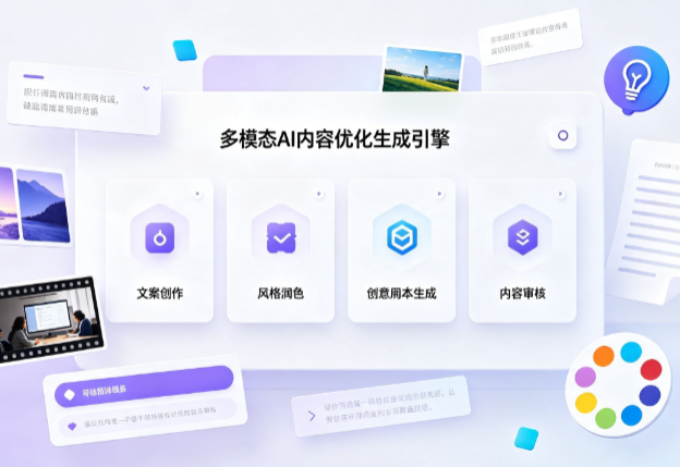 翁源县AI智能内容优化创新 多模态生成技术丰富数字内容创作生态