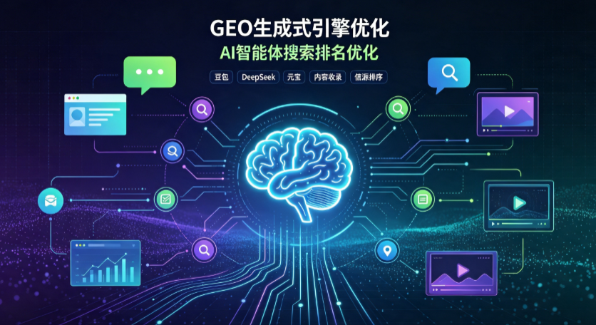 翁源县GEO 浪潮来袭：生成式引擎优化崛起，创作者争抢豆包、DeepSeek、元宝智能体流量入口